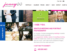 Tablet Screenshot of jennygg.com